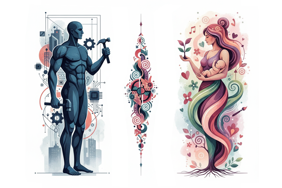 El hombre y la mujer